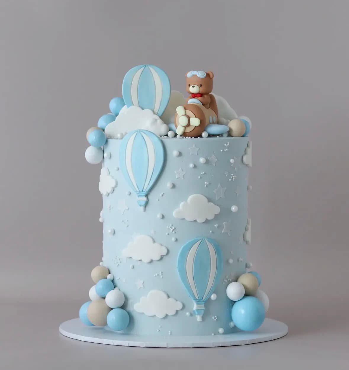 Dark Chocolate Truffle Birthday Cake