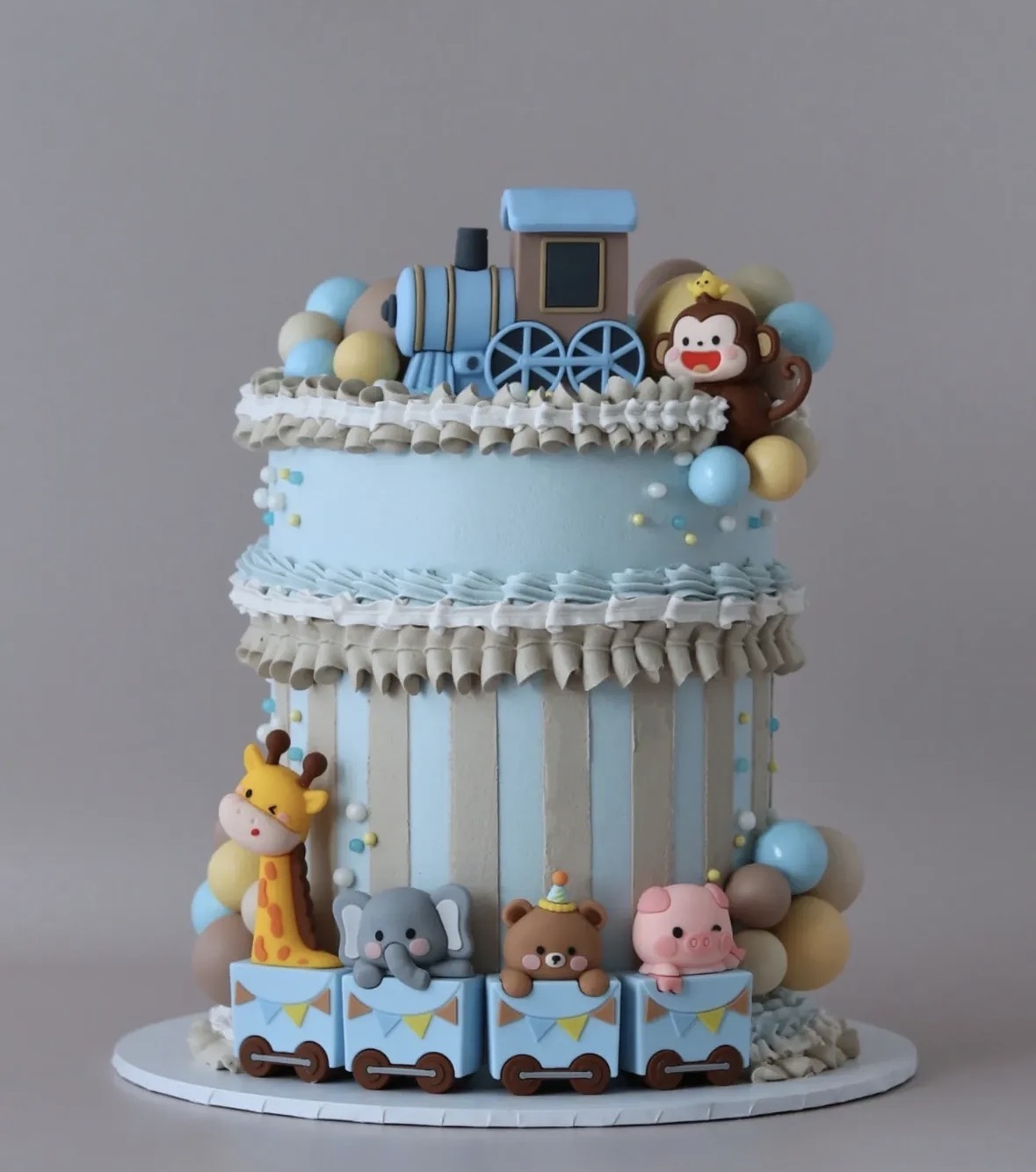 Biscoff & Caramel Couple Cake